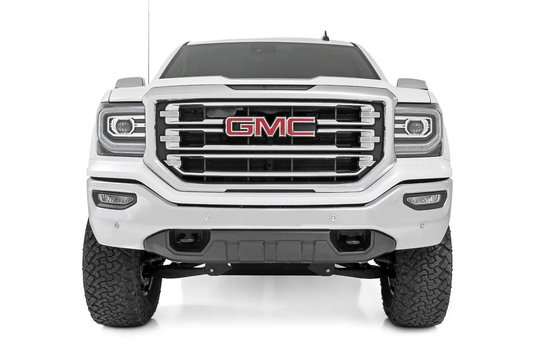 Rough Country 7 Inch Stamped Steel LCA Lift Kit | Forged UCA | Bracket | Vertex/V2 Shks | Chevy/GMC 1500 (16-18) by Rough Country