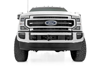 Rough Country Hidden Winch Mount | PRO12000S | Ford F-250/F-350 Super Duty 2WD/4WD (20-22) by Rough Country