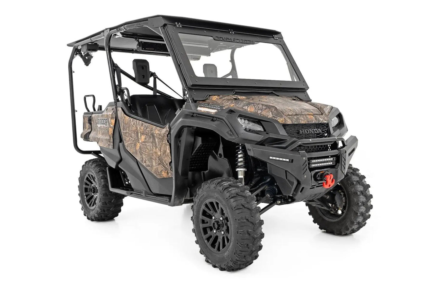Rough Country Electric Tilt Windshield | Glass | Honda Pioneer 1000 by Rough Country