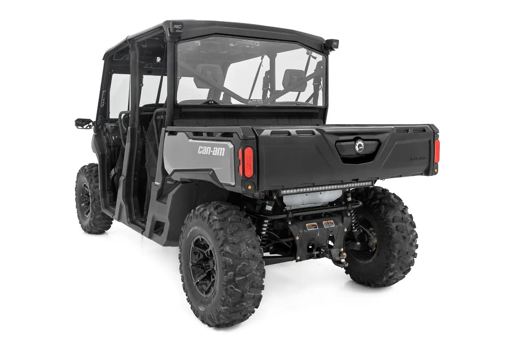 Rough Country Rear Cab Panel | Scratch Resistant | Can-Am Defender HD 8/HD 9/HD 10 by Rough Country