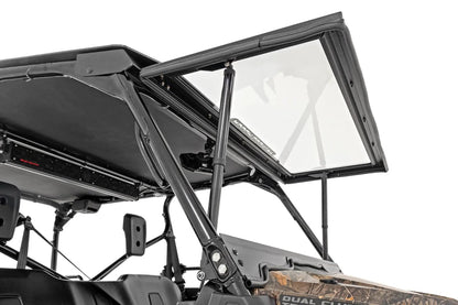 Rough Country Electric Tilt Windshield | Glass | Honda Pioneer 1000 by Rough Country