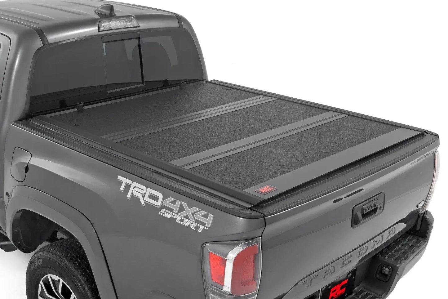 Rough Country Hard Low Profile Bed Cover | 5' Bed | Toyota Tacoma 2WD/4WD (2016-2023) by Rough Country