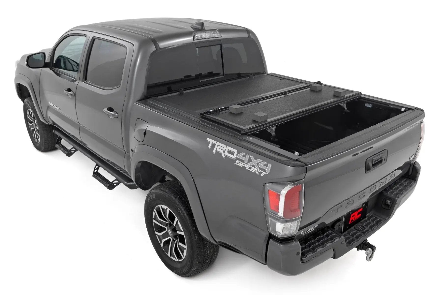 Rough Country Hard Low Profile Bed Cover | 5' Bed | Toyota Tacoma 2WD/4WD (2016-2023) by Rough Country
