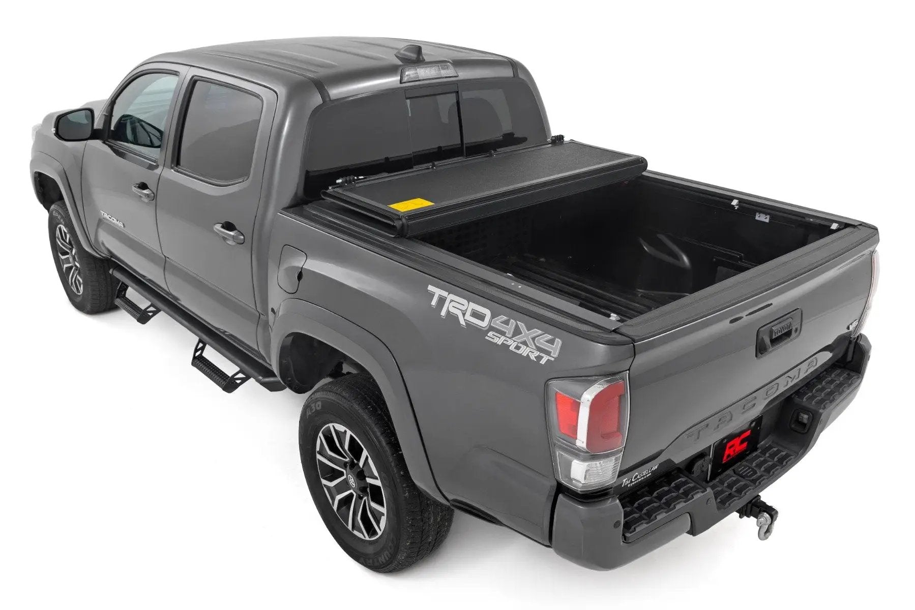 Rough Country Hard Low Profile Bed Cover | 5' Bed | Toyota Tacoma 2WD/4WD (2016-2023) by Rough Country