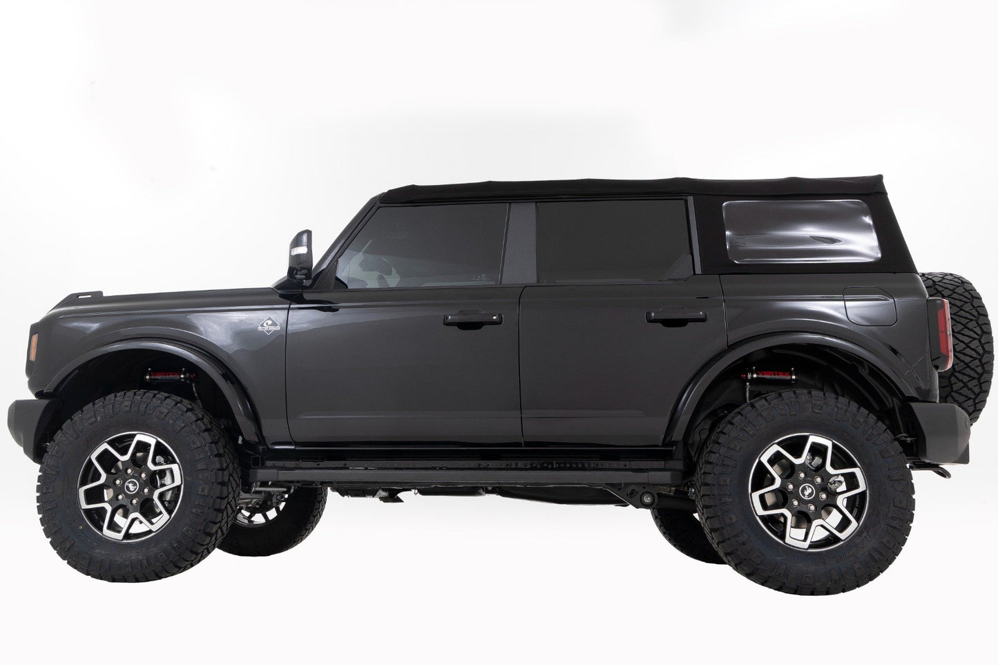 Rough Country Vertex 2.5 Reservoir Coilovers | Rear | 2" | Ford Bronco 4WD (2021-2025)
