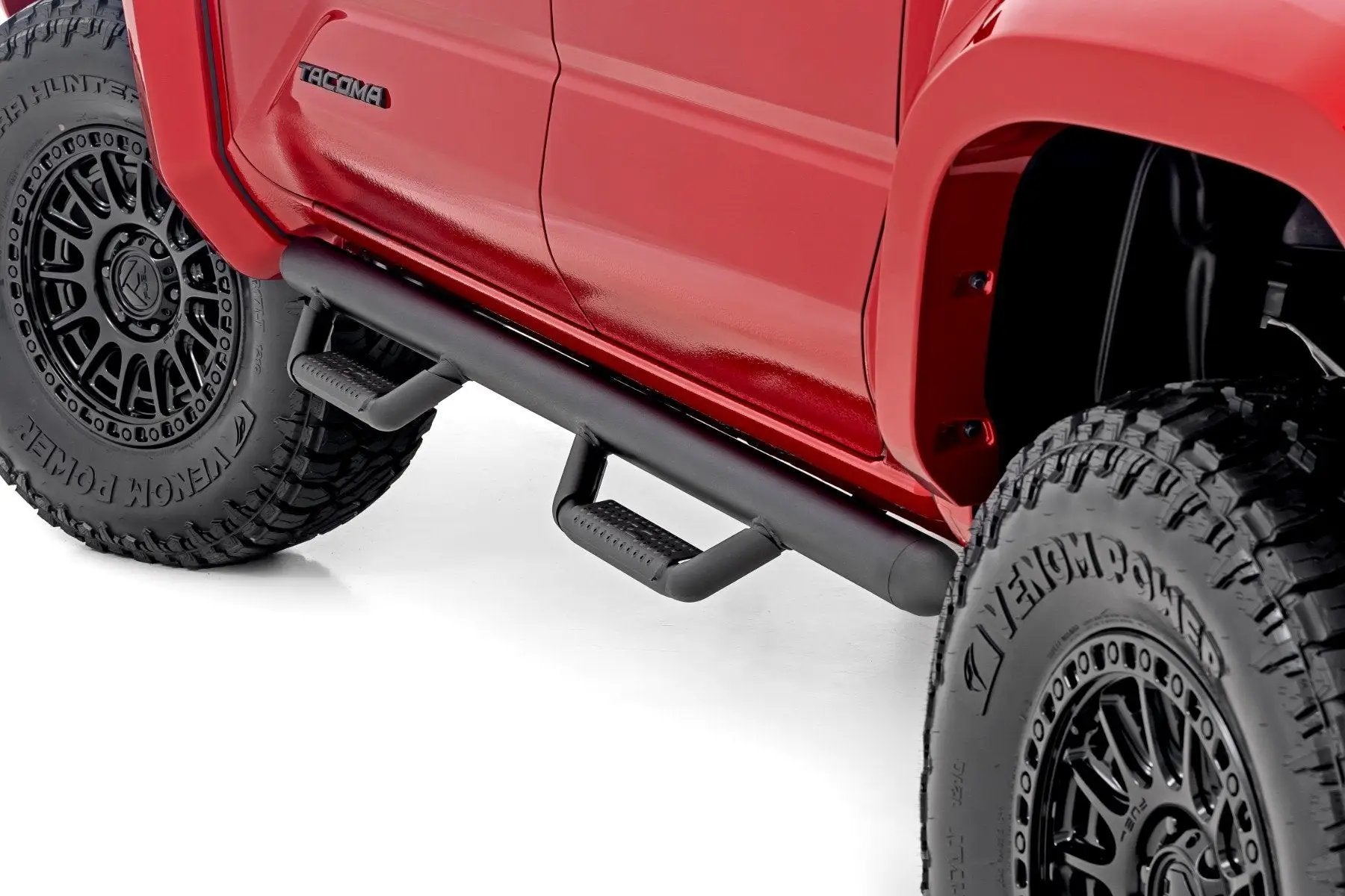 Rough Country Nerf Steps | Cab Length | Double Cab | Toyota Tacoma 2WD/4WD (2024-2025) by Rough Country