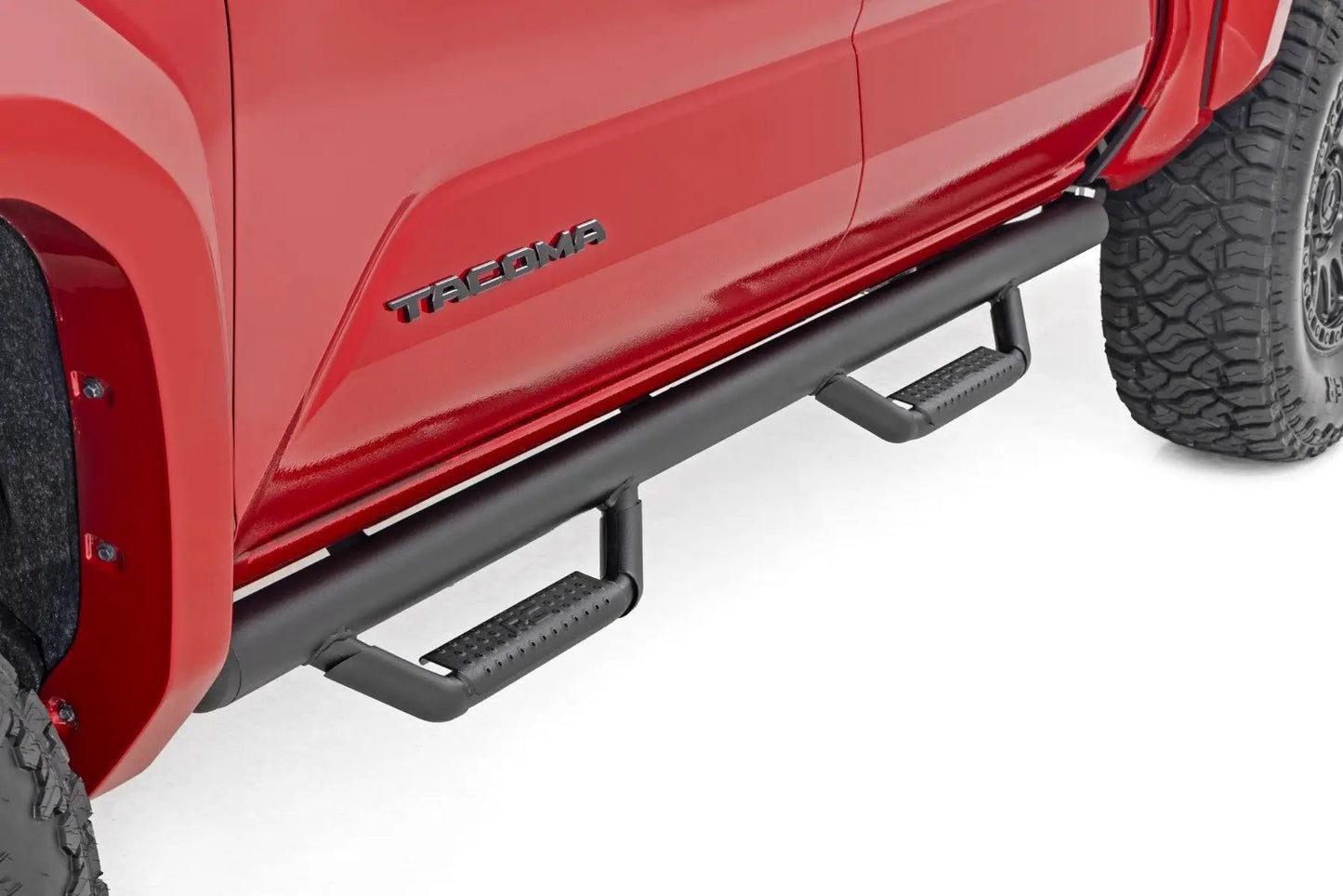 Rough Country Nerf Steps | Cab Length | Double Cab | Toyota Tacoma 2WD/4WD (2024-2025) by Rough Country