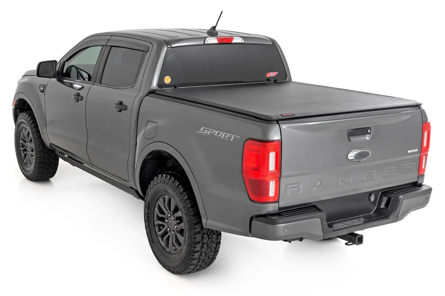 Rough Country Soft Roll Up Bed Cover | 5' Bed | Ford Ranger 2WD/4WD (2019-2023) by Rough Country