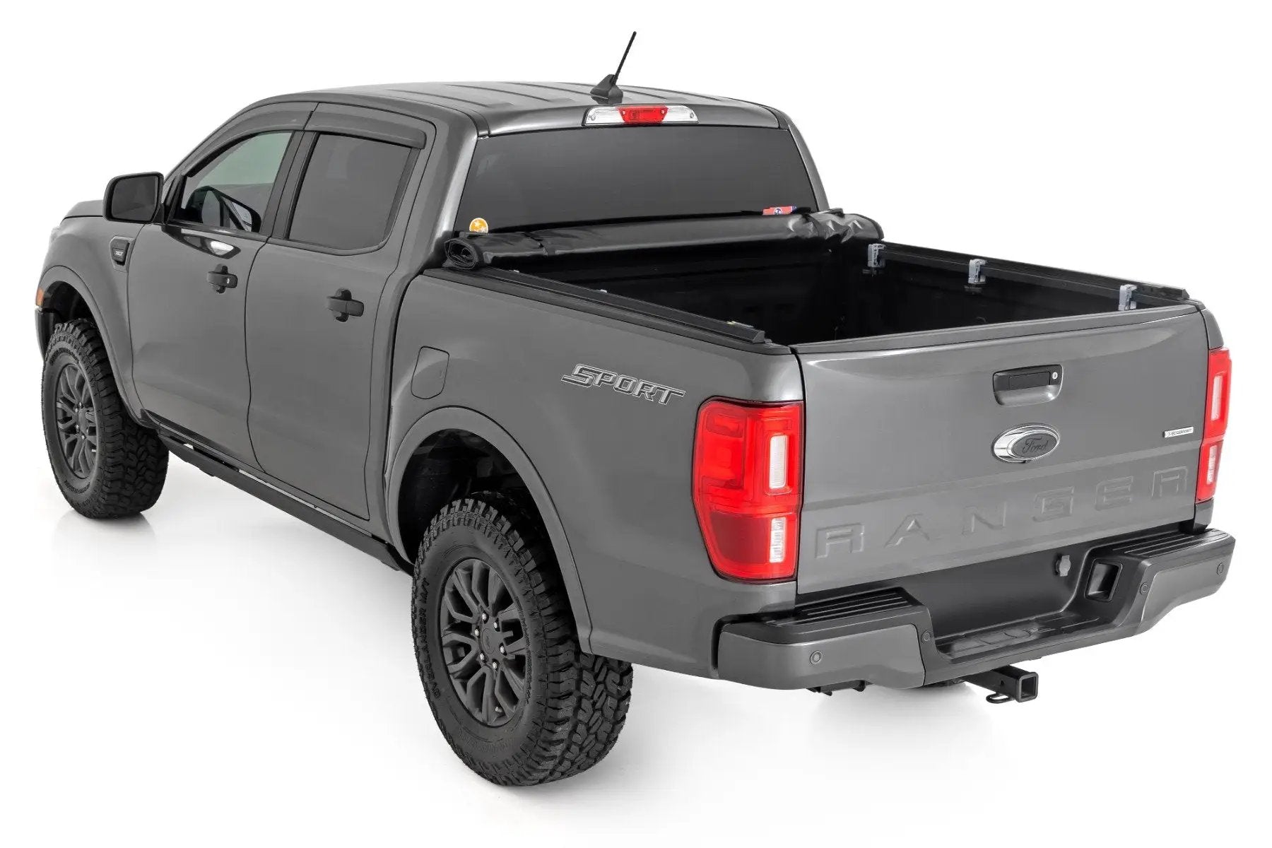 Rough Country Soft Roll Up Bed Cover | 5' Bed | Ford Ranger 2WD/4WD (2019-2023) by Rough Country