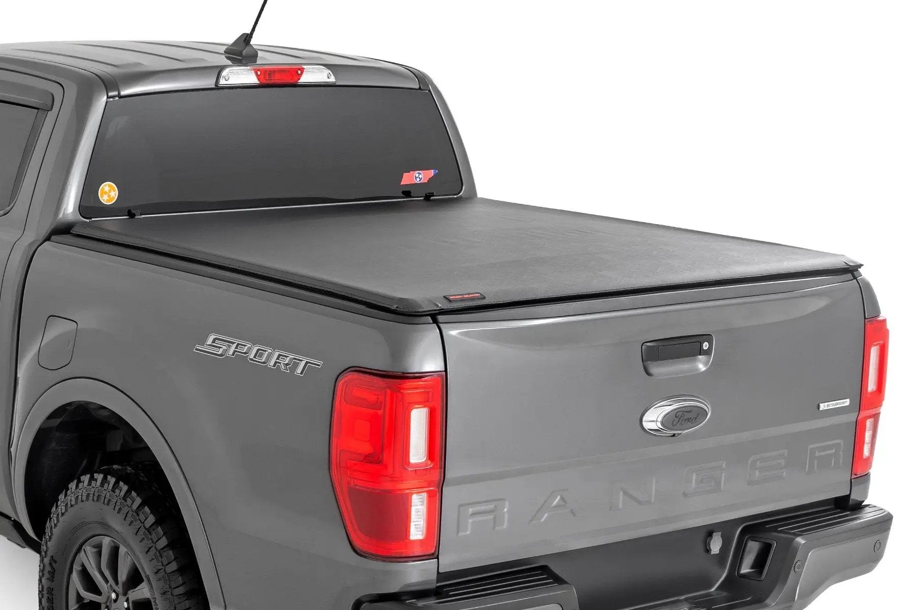 Rough Country Soft Roll Up Bed Cover | 5' Bed | Ford Ranger 2WD/4WD (2019-2023) by Rough Country
