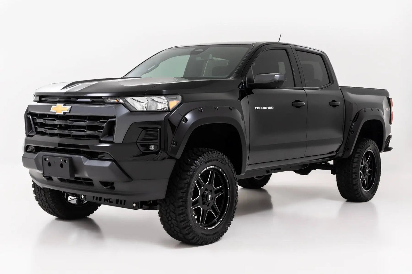 Rough Country Pocket Fender Flares | GBF Sunrise Orange | Chevy Colorado 2WD/4WD (23-26) by Rough Country