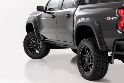 Rough Country Pocket Fender Flares | GAE Snowdrift | Chevy Colorado 2WD/4WD (2023-2026) by Rough Country