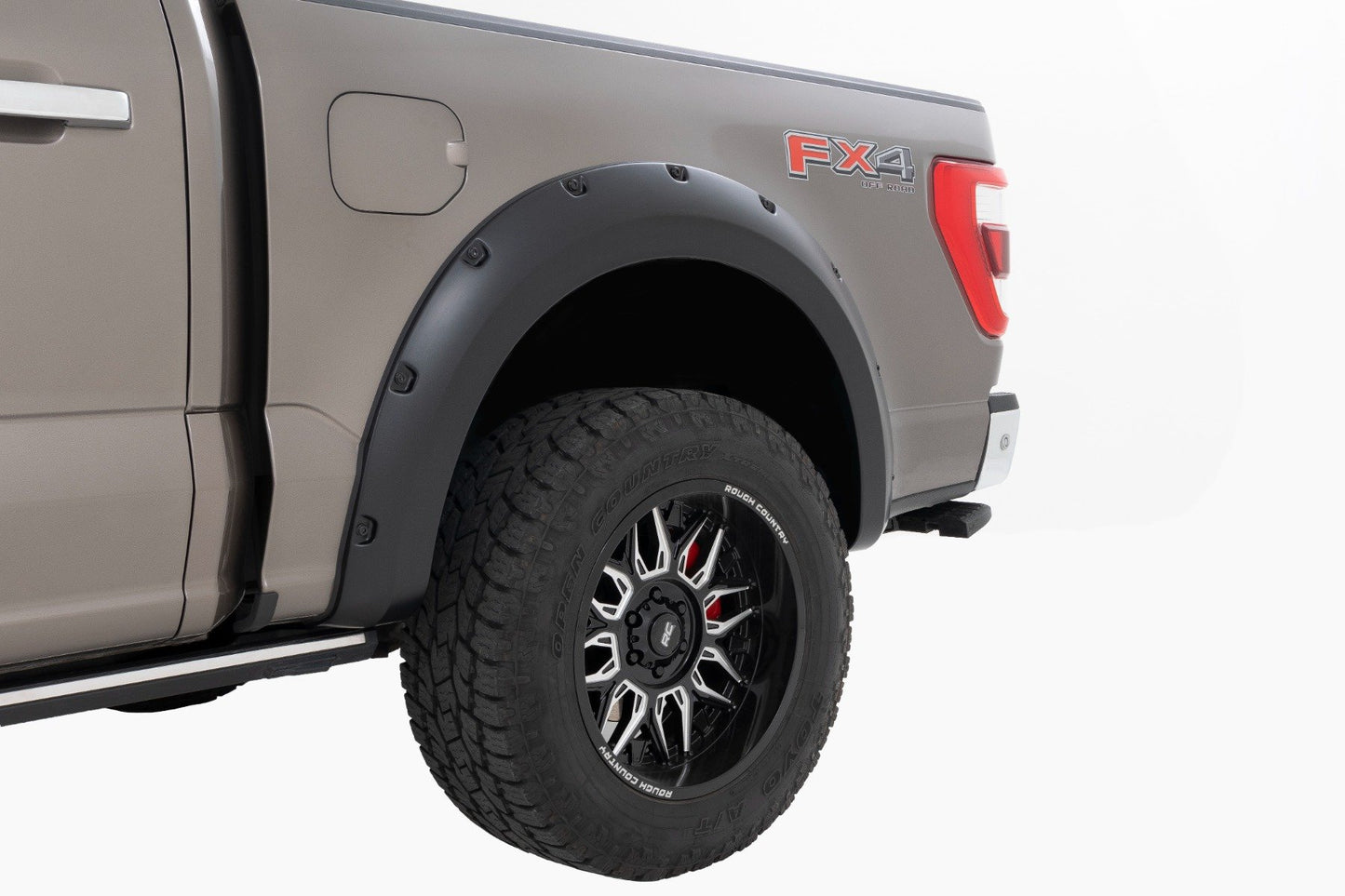 Guardabarros Pocket | EA Rojo Pepper Caliente | Ford F-150 2WD/4WD (2021-2025)