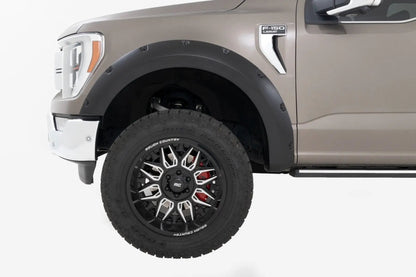 Rough Country Pocket Fender Flares | UM Agate Black | Ford F-150 2WD/4WD (2021-2025) by Rough Country