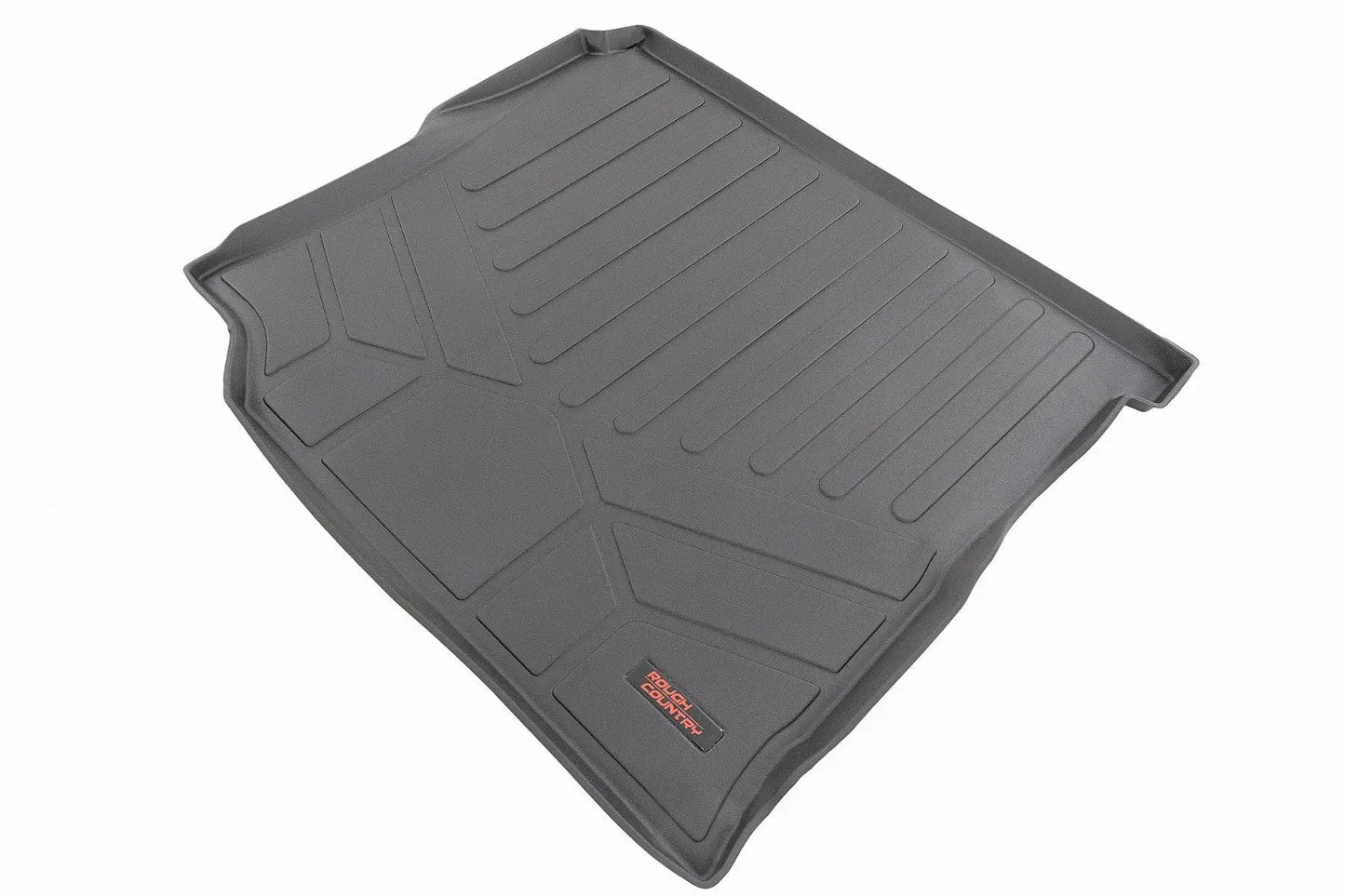Rough Country Rear Cargo Mat | W/ Sub | Jeep Wrangler Unlimited 4WD (2018-2026) by Rough Country