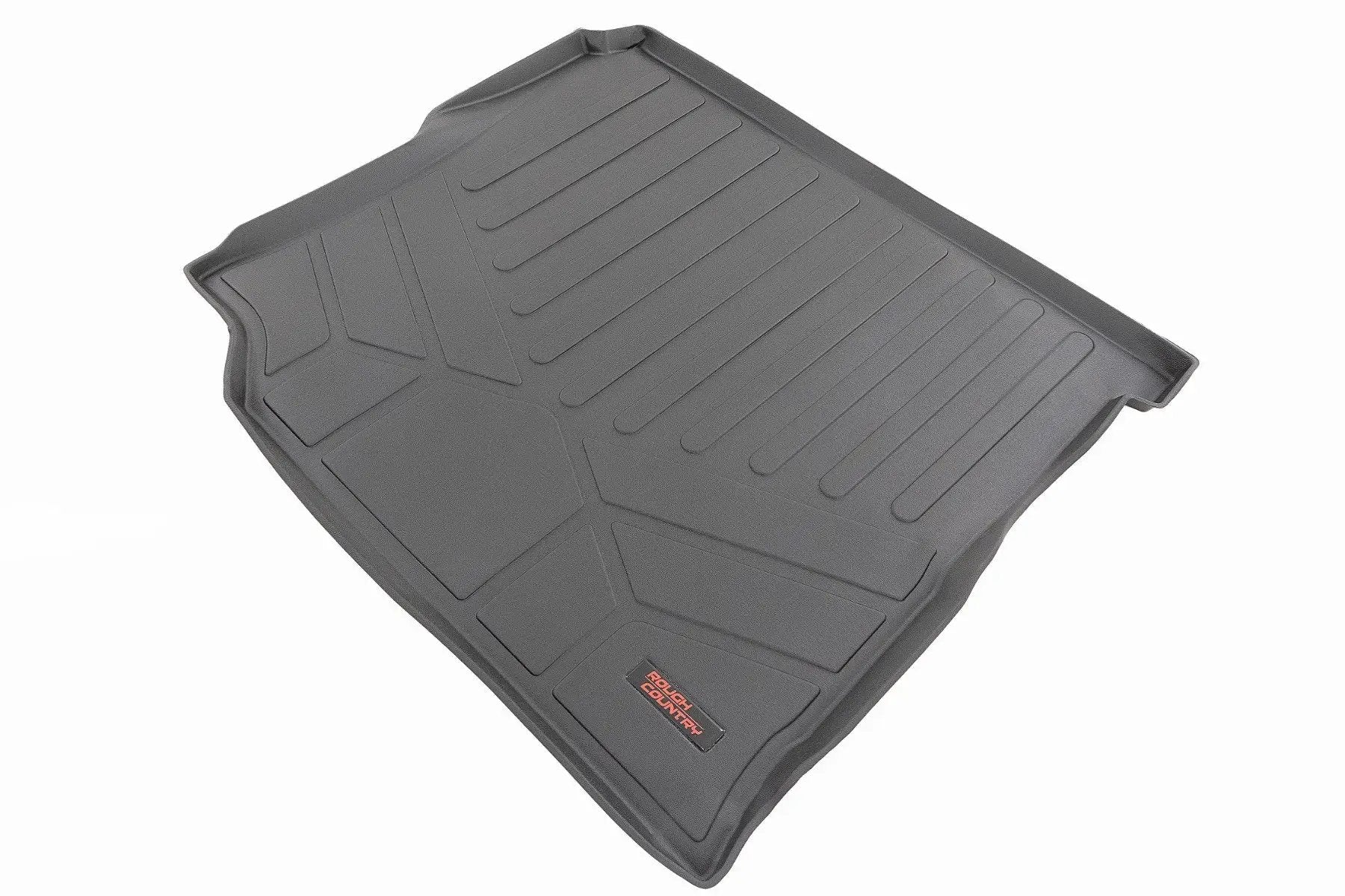 Rough Country Rear Cargo Mat | W/ Sub | Jeep Wrangler Unlimited 4WD (2018-2026) by Rough Country
