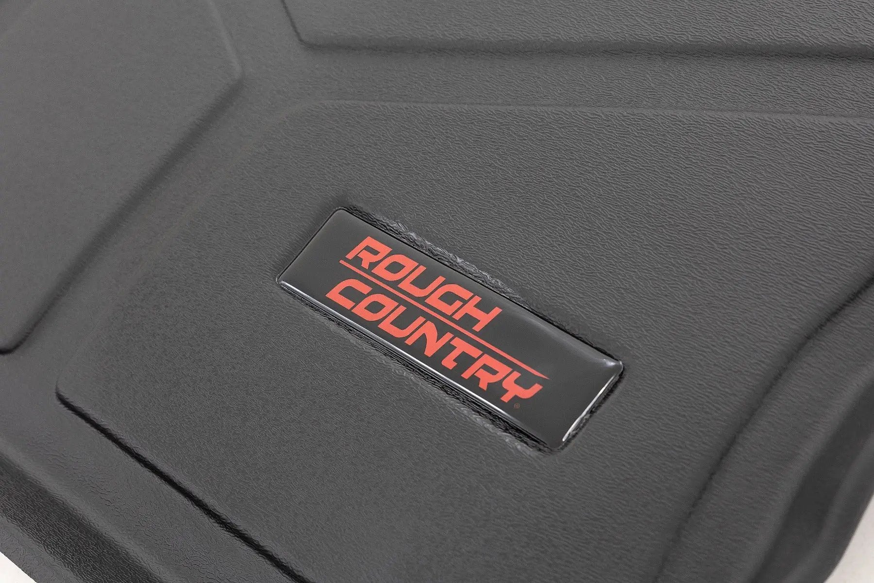 Rough Country Rear Cargo Mat | W/ Sub | Jeep Wrangler Unlimited 4WD (2018-2026) by Rough Country