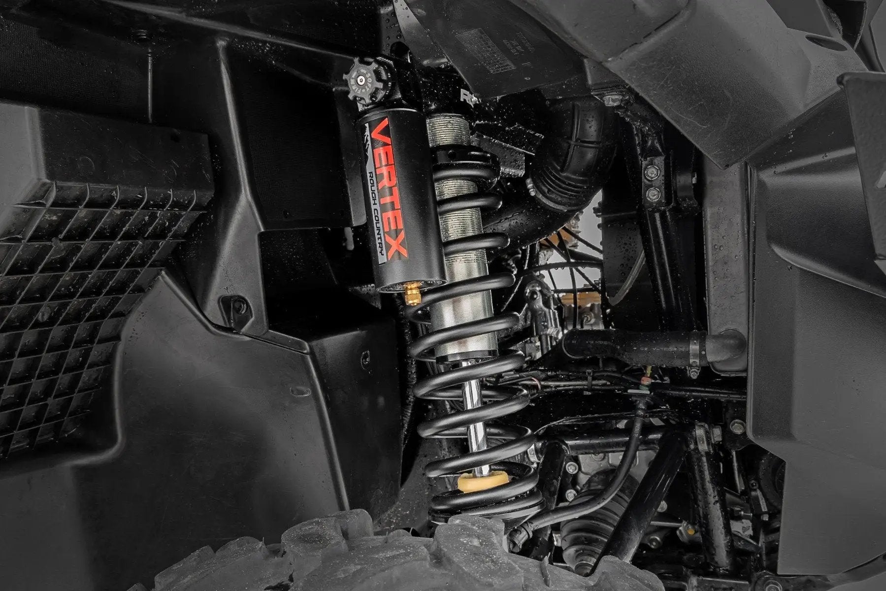 Rough Country Vertex Front Coil Over Shock Pair | Adjustable | Honda Pioneer 1000 by Rough Country