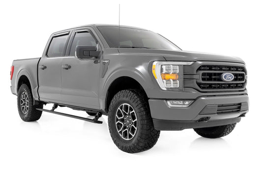 Estribos eléctricos | Motor eléctrico doble | Ford F-150/Lightning/F-250/F-350/Raptor (15-26)
