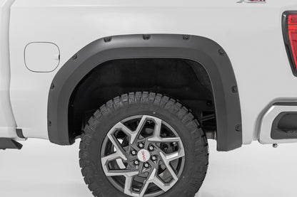 Rough Country Pocket Fender Flares | G7C Cardinal Red | GMC Sierra 1500 2WD/4WD (2019-2026)