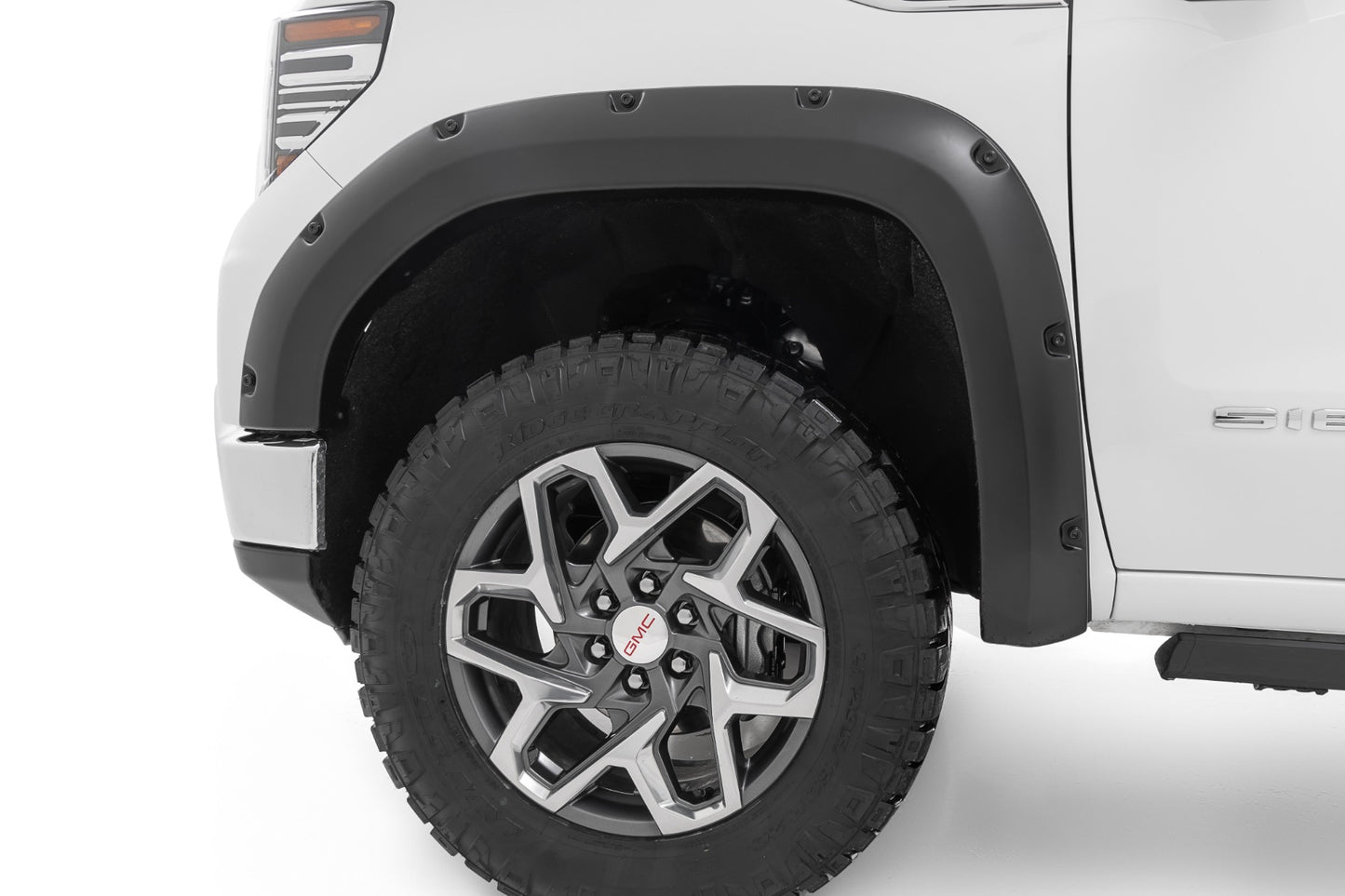 Расширители арок Pocket Fender Flares | G9K Satin Steel | GMC Sierra 1500 2WD/4WD (2019-2026)