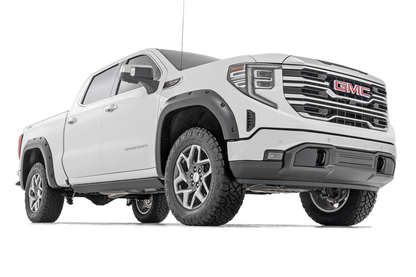 Rough Country Pocket Fender Flares | G7C Cardinal Red | GMC Sierra 1500 2WD/4WD (2019-2026)