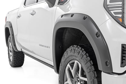 Rough Country Pocket Fender Flares | G7C Cardinal Red | GMC Sierra 1500 2WD/4WD (2019-2026)