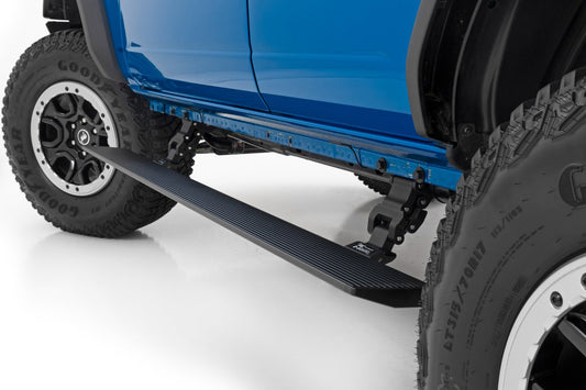 Estribos Eléctricos | Motor Eléctrico Dual | 4 Puertas | Ford Bronco 4WD (21-25)
