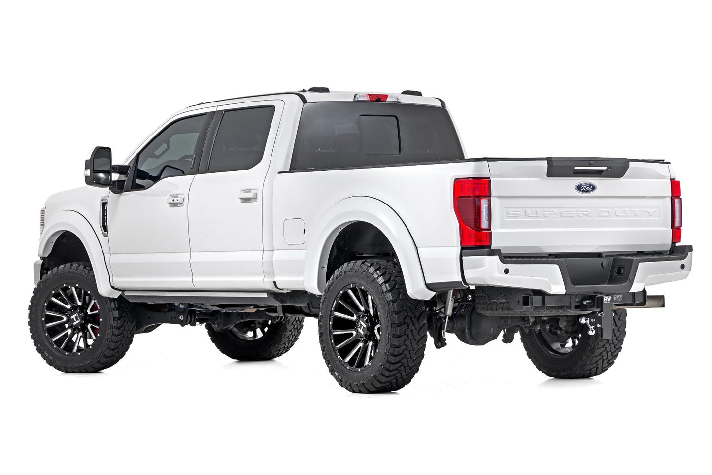 Rough Country Fender Flares | Sport | M7 Carbonized Gray | Ford F-250/F-350 Super Duty (17-22)