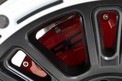 Rough Country Caliper Covers | Front and Rear | Red | Ford Bronco 4WD (2021-2025) by Rough Country