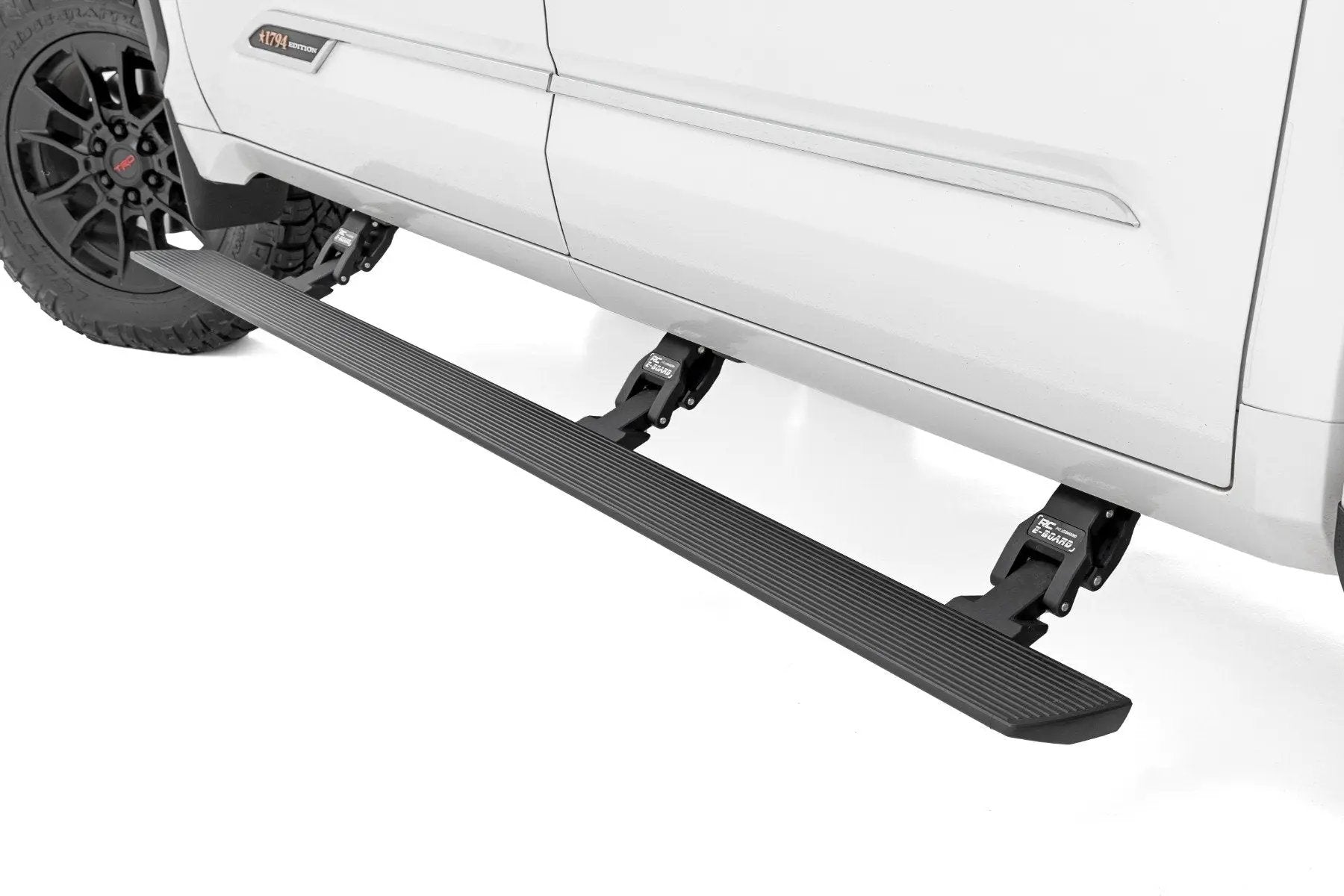 Rough Country Power Running Boards | Dual Electric Motor | CrewMax | Toyota Tundra (22-26) by Rough Country