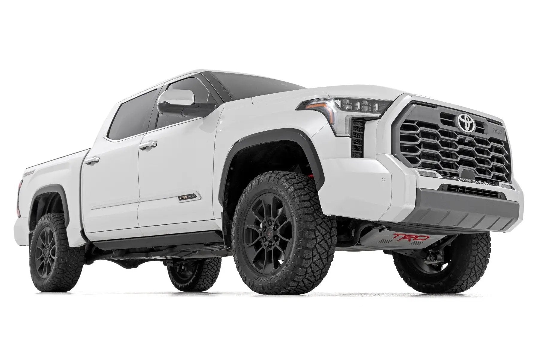 Rough Country Power Running Boards | Dual Electric Motor | CrewMax | Toyota Tundra (22-26) by Rough Country