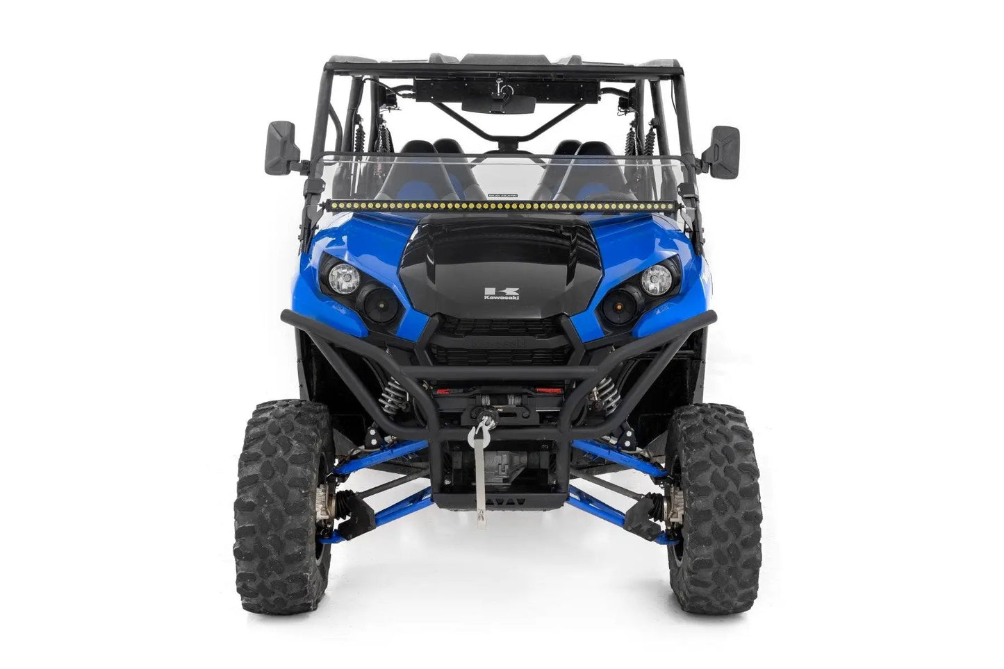 Rough Country LED Light Kit | Cage Mount | 50" Black Single Row | Kawasaki Teryx 1000/Teryx 800 by Rough Country