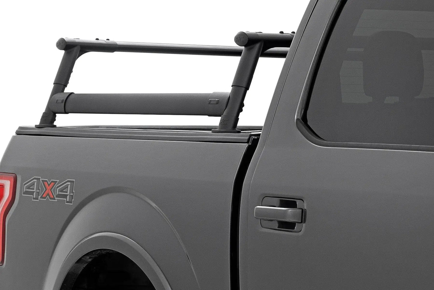 Rough Country Bed Rack | Half Rack | Aluminum | Ford F-150 2WD/4WD (2015-2025) by Rough Country