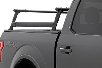 Rough Country Bed Rack | Half Rack | Aluminum | Ford F-150 2WD/4WD (2015-2025) by Rough Country