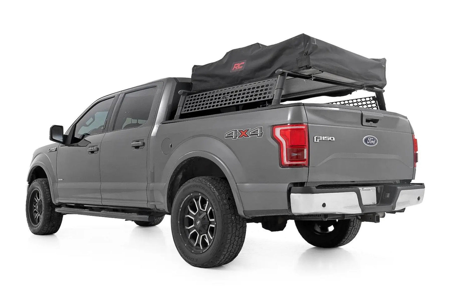 Rough Country Bed Rack | Half Rack | Aluminum | Ford F-150 2WD/4WD (2015-2025) by Rough Country