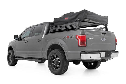 Rough Country Bed Rack | Half Rack | Aluminum | Ford F-150 2WD/4WD (2015-2025) by Rough Country