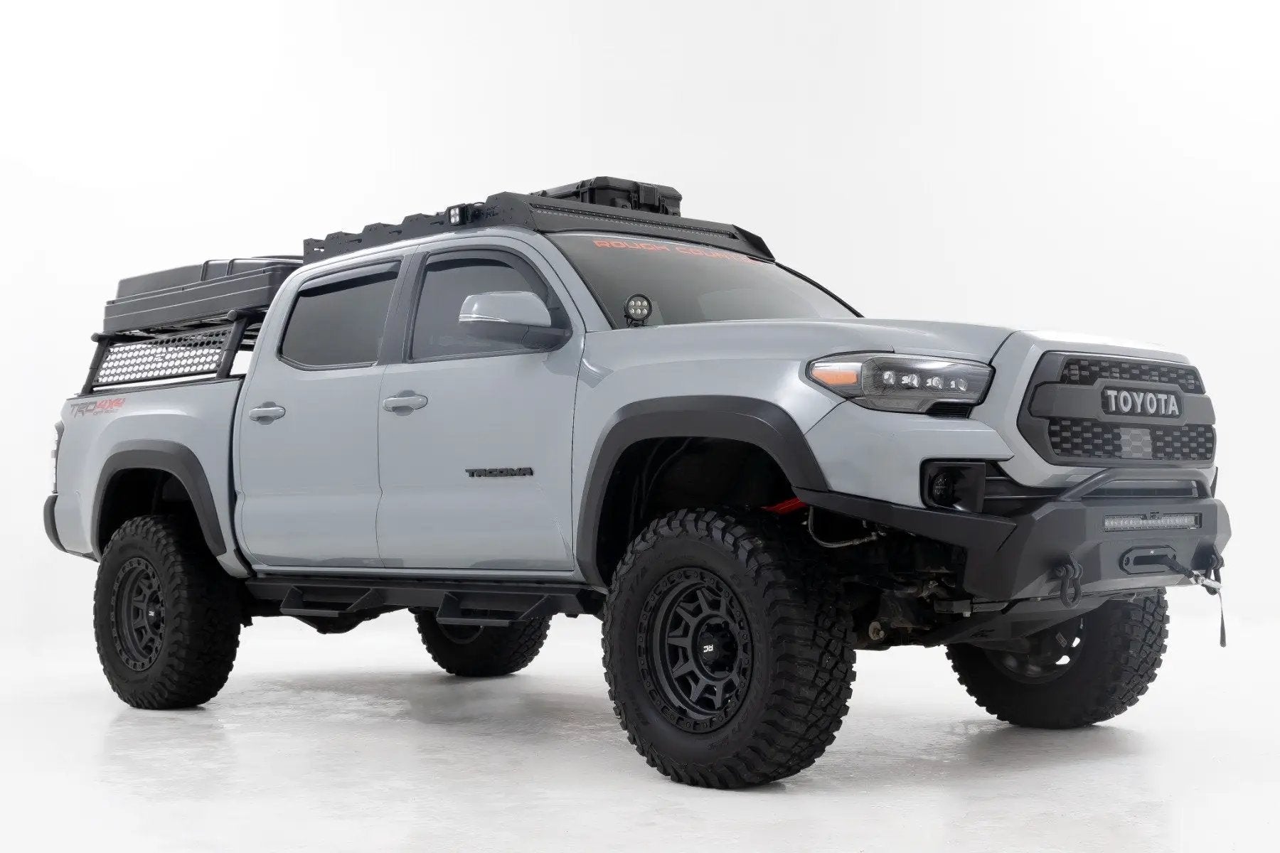 Rough Country Bed Rack | Half Rack | Aluminum | Toyota Tacoma 2WD/4WD (2005-2023) by Rough Country