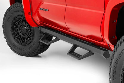 Rough Country SRL2 Adjustable Aluminum Steps | Double Cab | Toyota Tacoma 2WD/4WD (24-25) by Rough Country