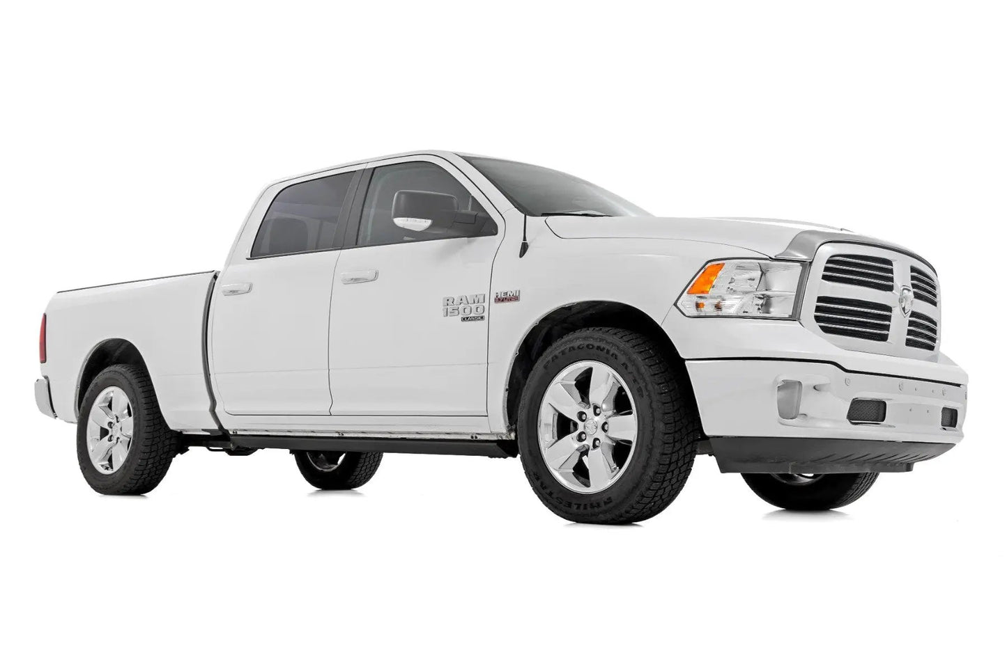 Rough Country Power Running Boards | Dual Electric Motor | Quad Cab | Ram 1500 2WD/4WD (2009-2018 & Classic) by Rough Country
