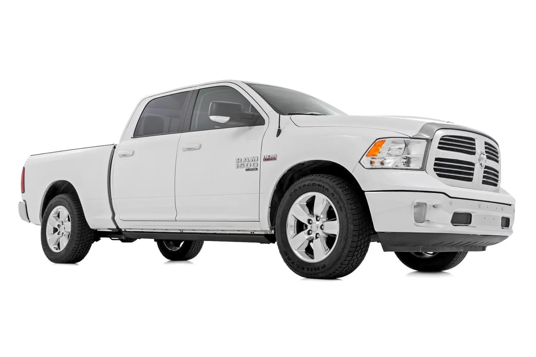 Rough Country Power Running Boards | Dual Electric Motor | Quad Cab | Ram 1500 2WD/4WD (2009-2018 & Classic) by Rough Country