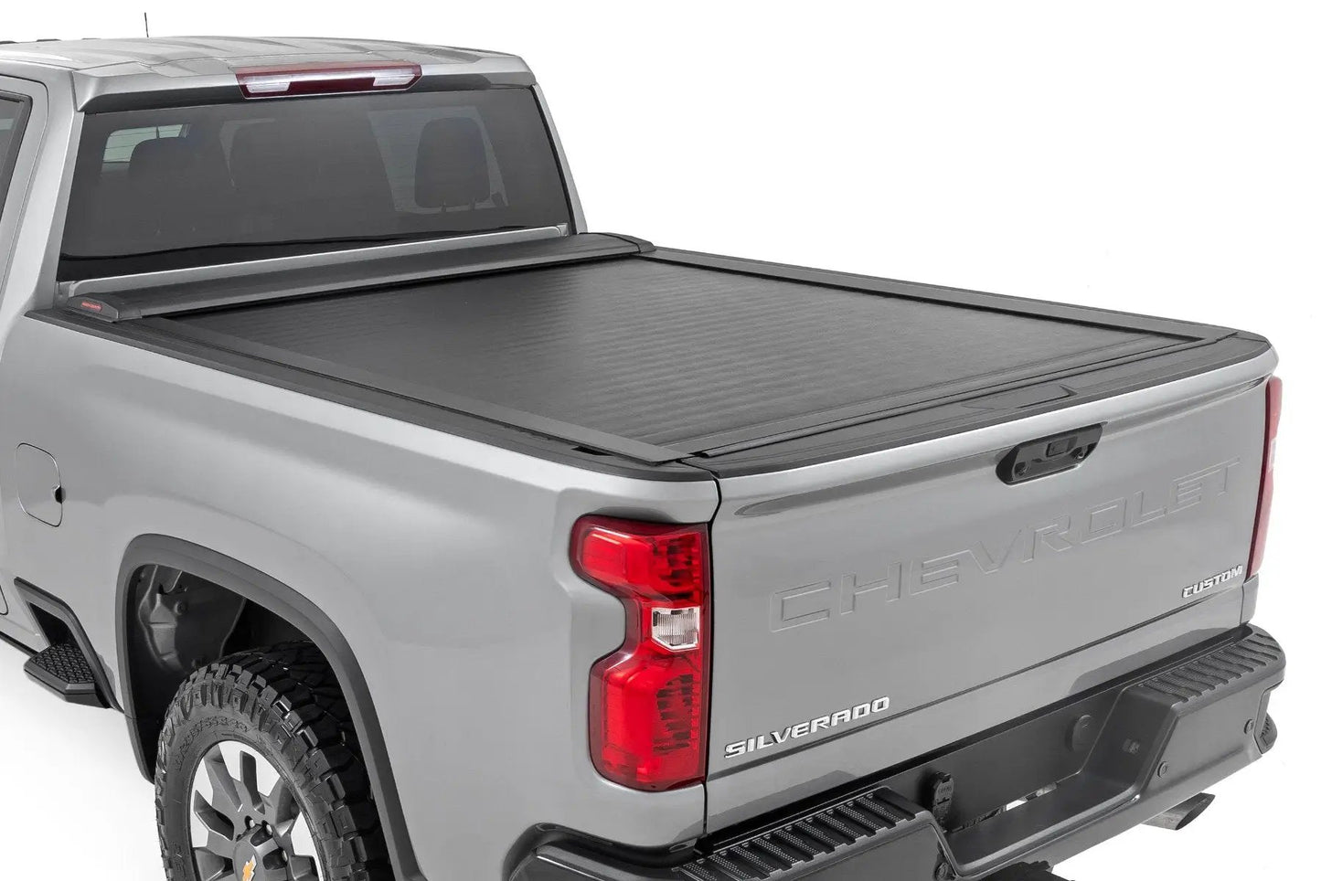 Rough Country Retractable Bed Cover | 6'9" Bed | Chevy/GMC 2500HD/3500HD (20-26) by Rough Country