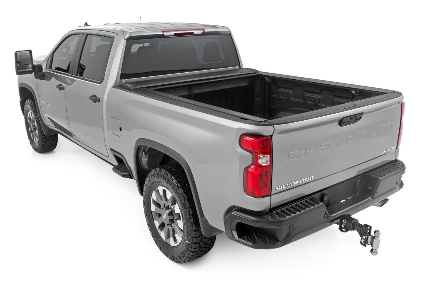 Rough Country Retractable Bed Cover | 6'9" Bed | Chevy/GMC 2500HD/3500HD (20-26) by Rough Country