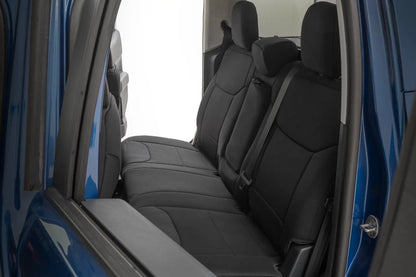 Rough Country Seat Covers | FR & RR W/O Armrest | Crew Cab | Ford Maverick 2WD/4WD (22-26) by Rough Country