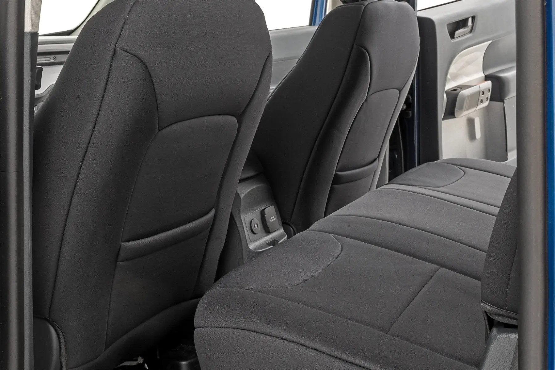 Rough Country Seat Covers | FR & RR W/O Armrest | Crew Cab | Ford Maverick 2WD/4WD (22-26) by Rough Country