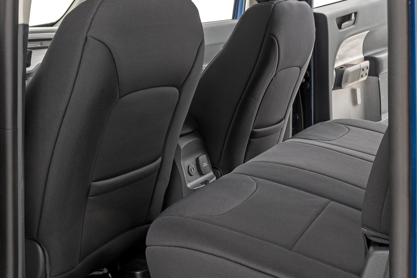 Fundas de Asiento | Delanteras y Traseras C/Reposabrazos | Doble Cabina | Ford Maverick 2WD/4WD (22-26)