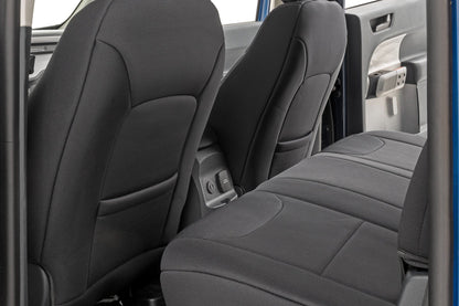 Fundas de Asiento | Delanteras y Traseras C/Reposabrazos | Doble Cabina | Ford Maverick 2WD/4WD (22-26)