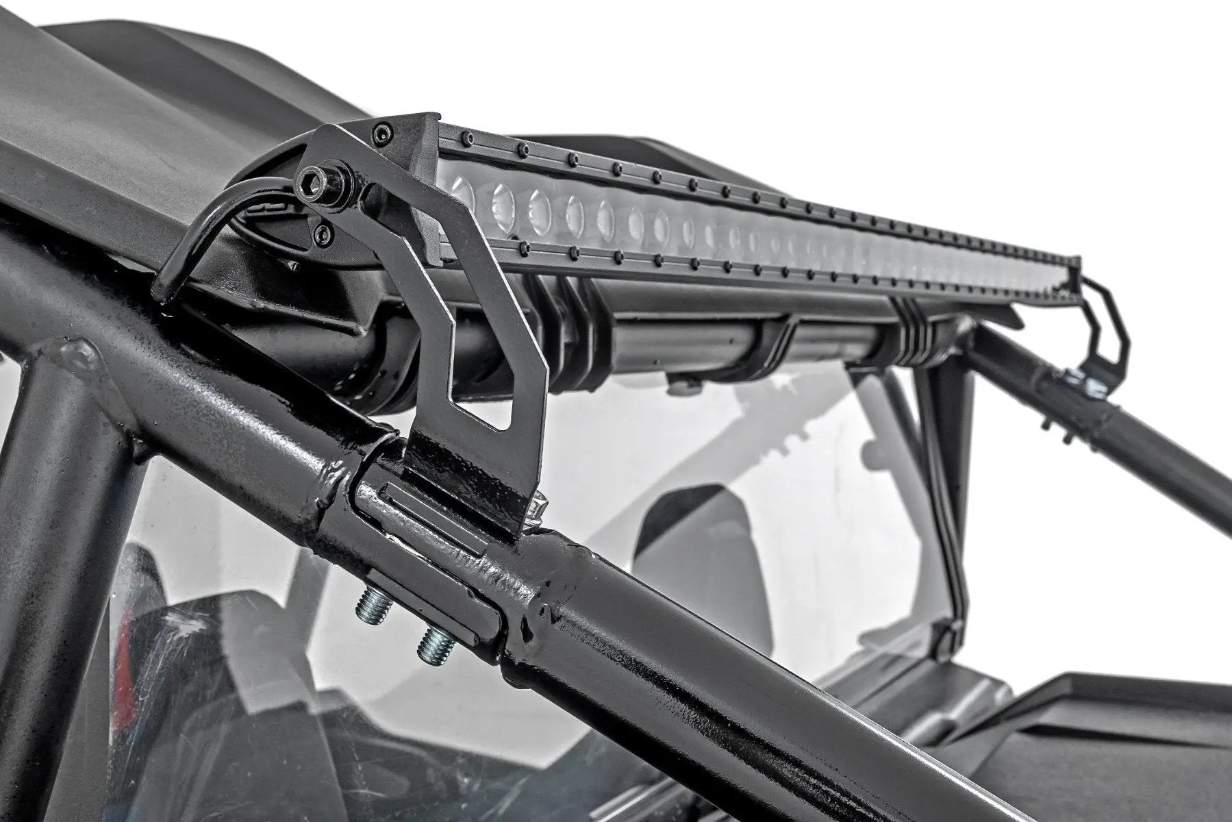 Rough Country LED Light Kit | Rear Mount | 40" Black Single Row | Polaris RZR 1000XP4 (2024) by Rough Country