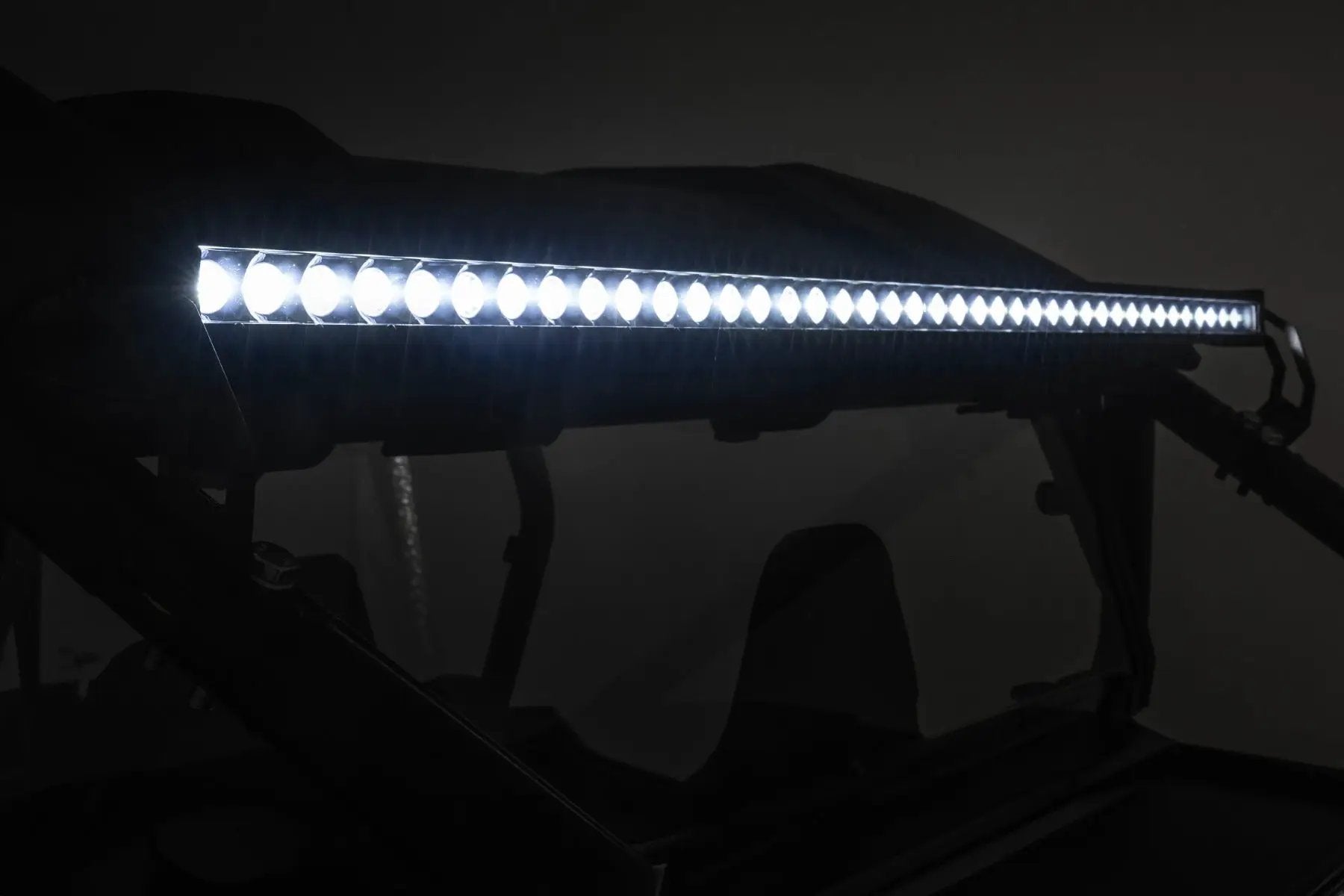 Rough Country LED Light Kit | Rear Mount | 40" Black Single Row | Polaris RZR 1000XP4 (2024) by Rough Country