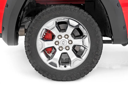 Rough Country Caliper Covers | Rear | Red | Ram 1500 2WD/4WD (2019-2025) by Rough Country